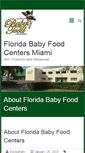 Mobile Screenshot of floridababyfood.com